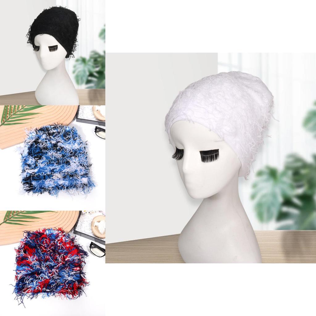 Street Fashion Short Knit Cap With Acrylic Material For Casual Winter Wear