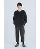 RECODE Bomber Sleeve Detail Sweatshirts_Rktaw23610Bkx