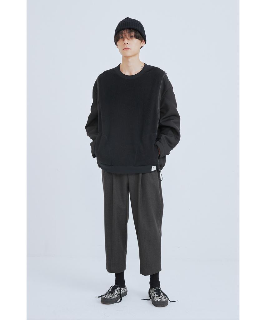 RECODE Bomber Sleeve Detail Sweatshirts_Rktaw23610Bkx