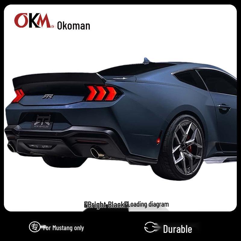 2024 Ford Mustang S650 Rear Bumper Corner Modification & Diffuser