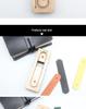 DIY Leather Notebook & Earphone Organizer Kit with Die-Cut and Japanese Knife Material