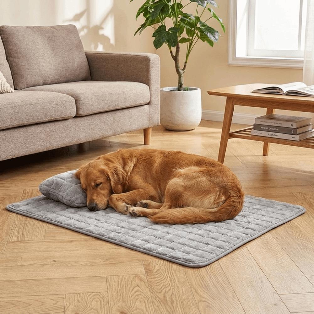 Warm Pet Sofa Bed Thicken Cat Sleeping Nest Anti Scratch Flannel Pet Sleeping Mat for Kitten Puppy