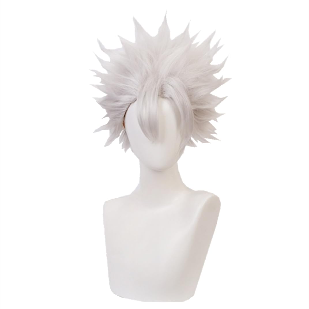 

RyuuCos Демон Клинок, рассекающий демонов Шинадзугава Санеми Парик Косплей Сеточка для волос Термостойкий Маскировка Костюм Подарок Мероприятие Хэллоуин Рождество Школьный фестиваль