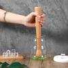 Food Safe Fruit Tea Pounding Stick Heavy Duty Wooden Fruit Tea Muddler Ice Crusher  Bartender Tool