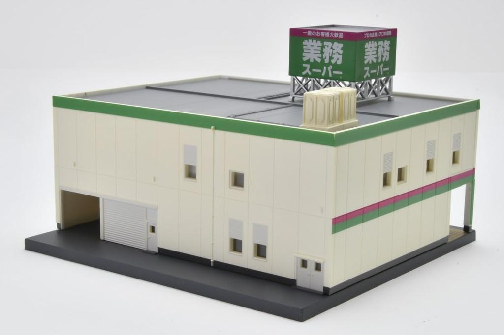 TOMYTEC Coleção de Construção 194 Supermercado de Negócios Suprimentos para Diorama 334903