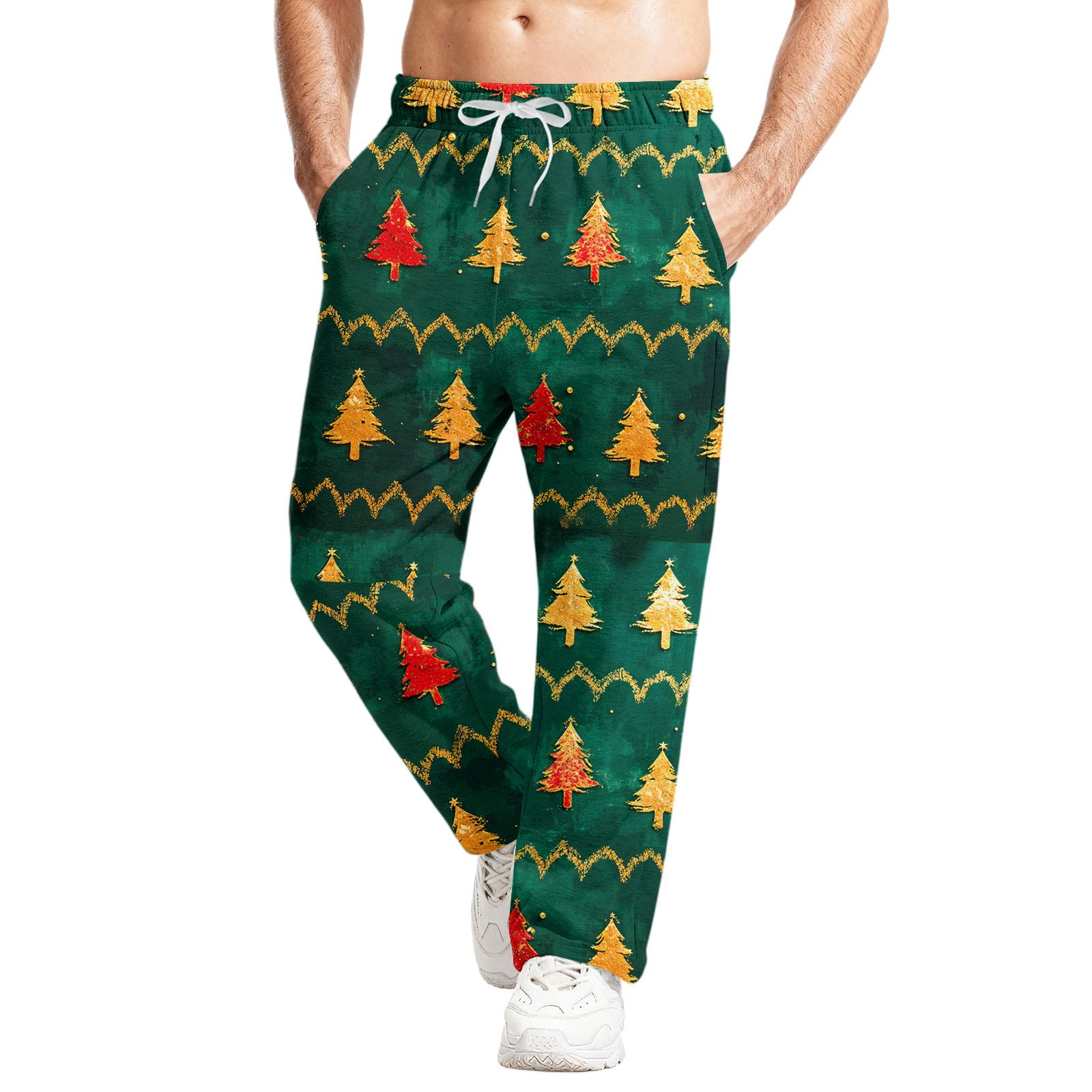 

Мужские повседневные спортивные штаны свободного кроя с эластичным поясом и кулиской, штаны для йоги L армия зеленый