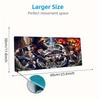 Anime Overlord Color Mouse Pad Large Gaming Table Cushion Non-slip Laptop Tablet Big Mousepad XXL Mat Mini PC Playmat With Lock Edge