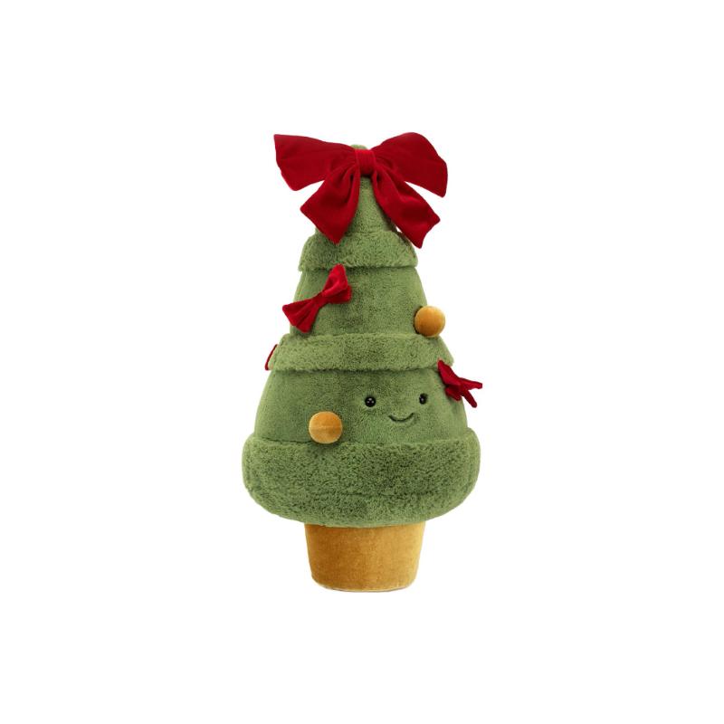 JELLYCAT Weihnachtskollektion Weihnachtsbaumschmück-Begleiter und Komfortpuppe Plüschpuppe 55 cm groß