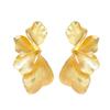 Spring Alloy Flower Earrings: Trendy European and American Style