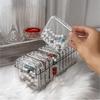 Dust-proof Press-On Nail Display Case Multi-functional Badge Storage Box  Packaging