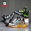 Bobodou Boys' 2026 Waterproof Leather Sports Shoes: Lightweight Basketball and Running Footwear