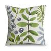 Green Pattern Decorative Throw Pillow Cover With Short Plush Print For Living Room Sofa Decoration Cushion Cover Pillow Covers