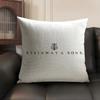 S-Steinway & S-Sons Cushion Cover Summer Breathable Linen Organic Fabric Double-Sided Printing Sofa Pillow Case Home Decor