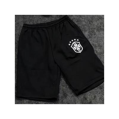 Letter Printed Unisex Five Quarter Pants, Football Printed Summer New Casual Fitness Shorts Unisex Sport Shorts Female Male Clothing
