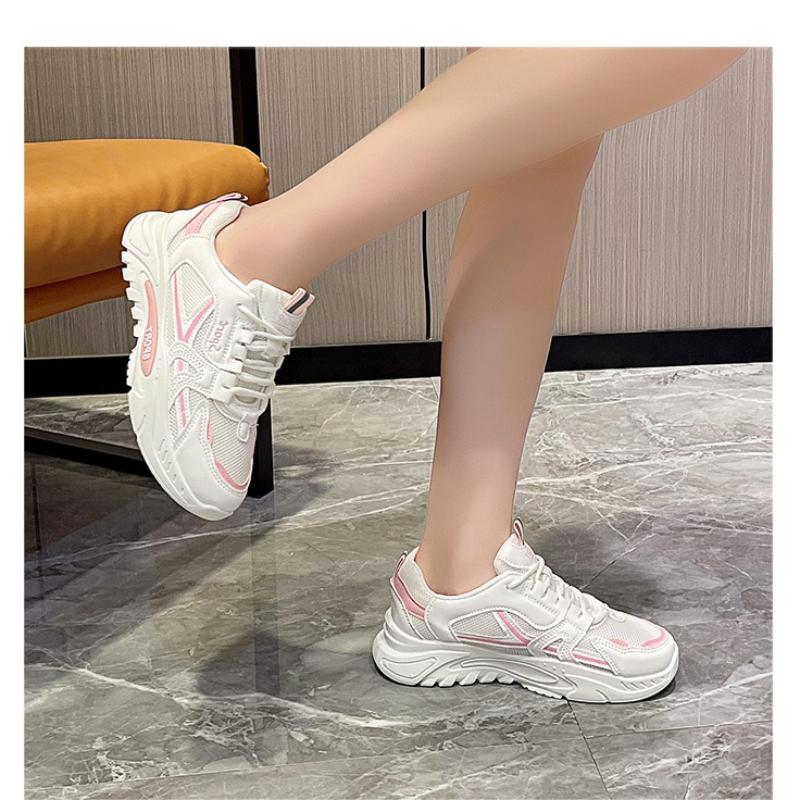 Women'S Sports Platform Shoes Increased Breathable Women'S Casual Sneakers Lightweight Running Shoes