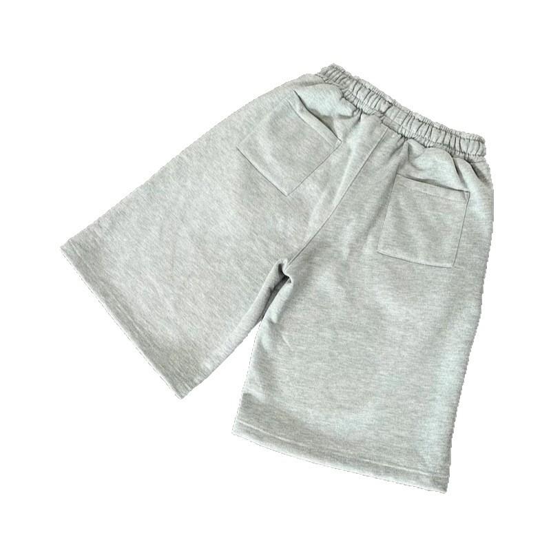European and American street embroidery men's loose shorts