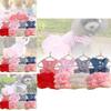 Cute Summer Pink And White Striped Pet Dress For Small Dogs And Cats