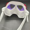 New Mirrored Lens Aluminium Freediving Mask Alloy Scuba Goggles with Tincted Tempered Glass Pack In Black Zipper Box