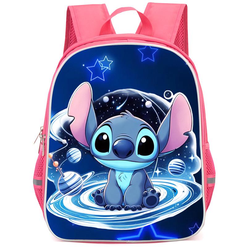 Stitch Peripheral Anime Backpack Men'S And Women'S School Bags