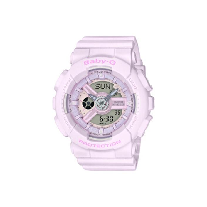 CASIO Women s BABY-G Pink Watch BA-110-4A2-person Pink Watch Dial