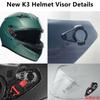 2025 New K3 Helmet Visor for AGV K3 Visor Motorcycle Helmet Only for E2206 Model
