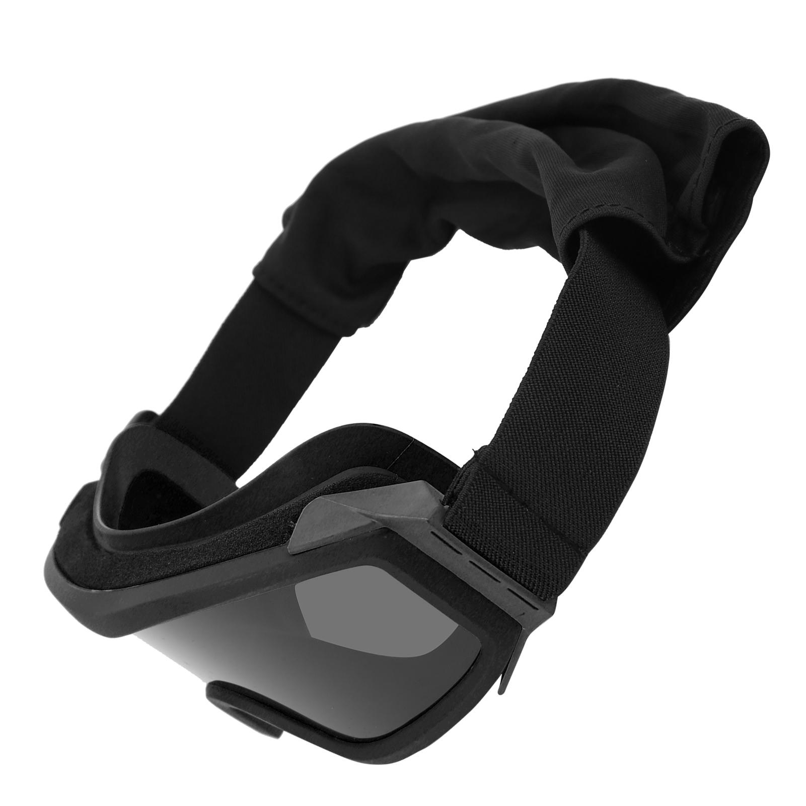 

Motorcycle Goggles Anti Fog Cycling Glasses Dustproof ATV Dirt Bike Windproof GogglesBlack