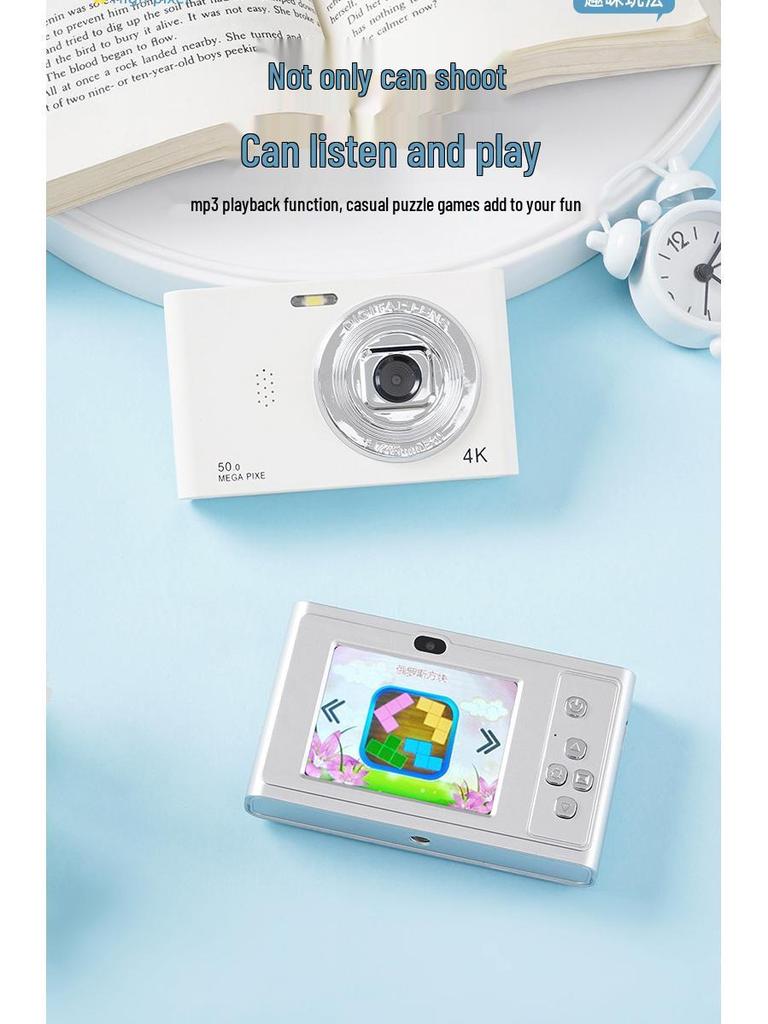 Retro-CCD-Kamera mit hoher Auflösung für mobile Übertragung - Ideal für Studenten und Reisen