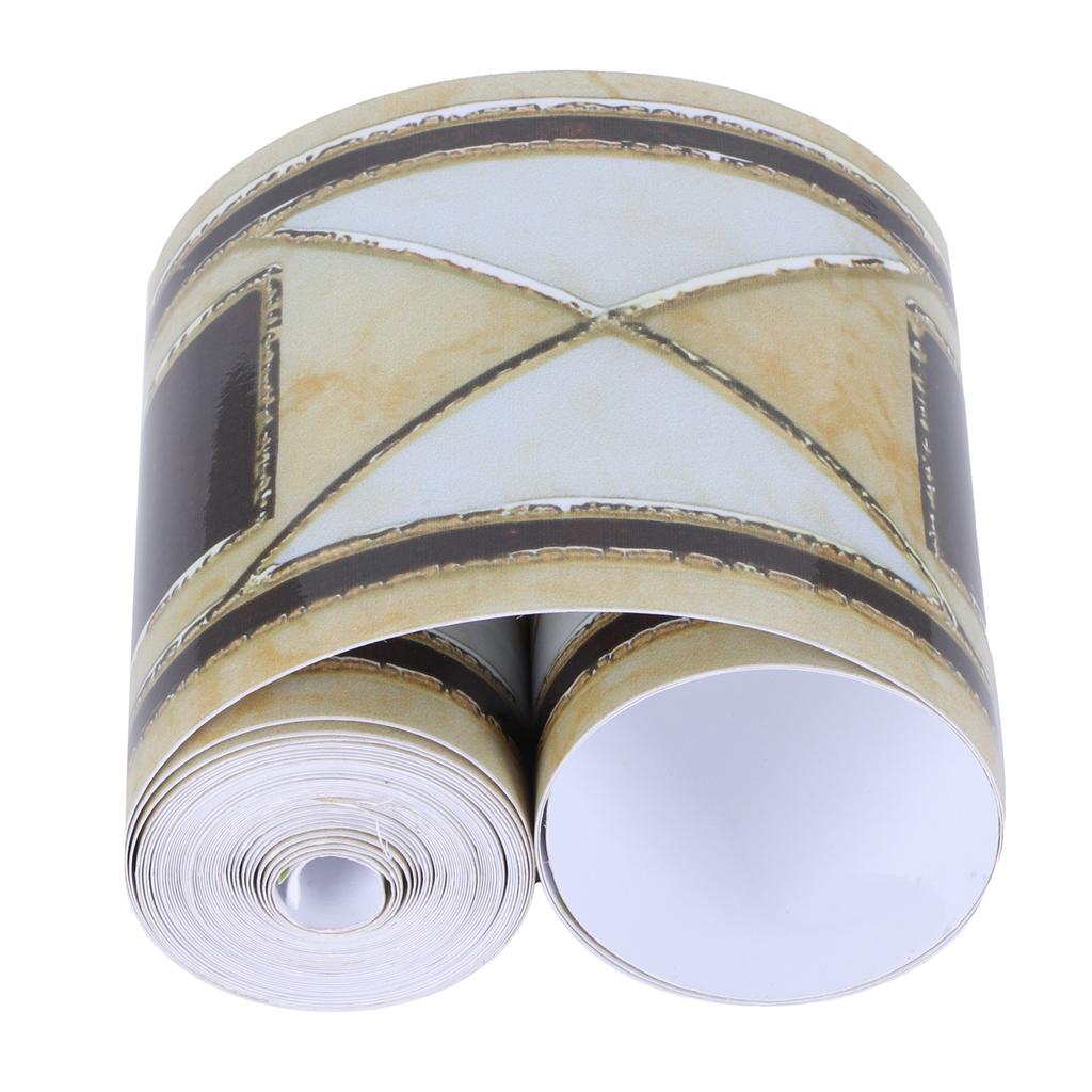 Wallpaper Border Trim Self Adhesive Wall Art Sticker Waist Line Border Kitchen Bathroom Decor