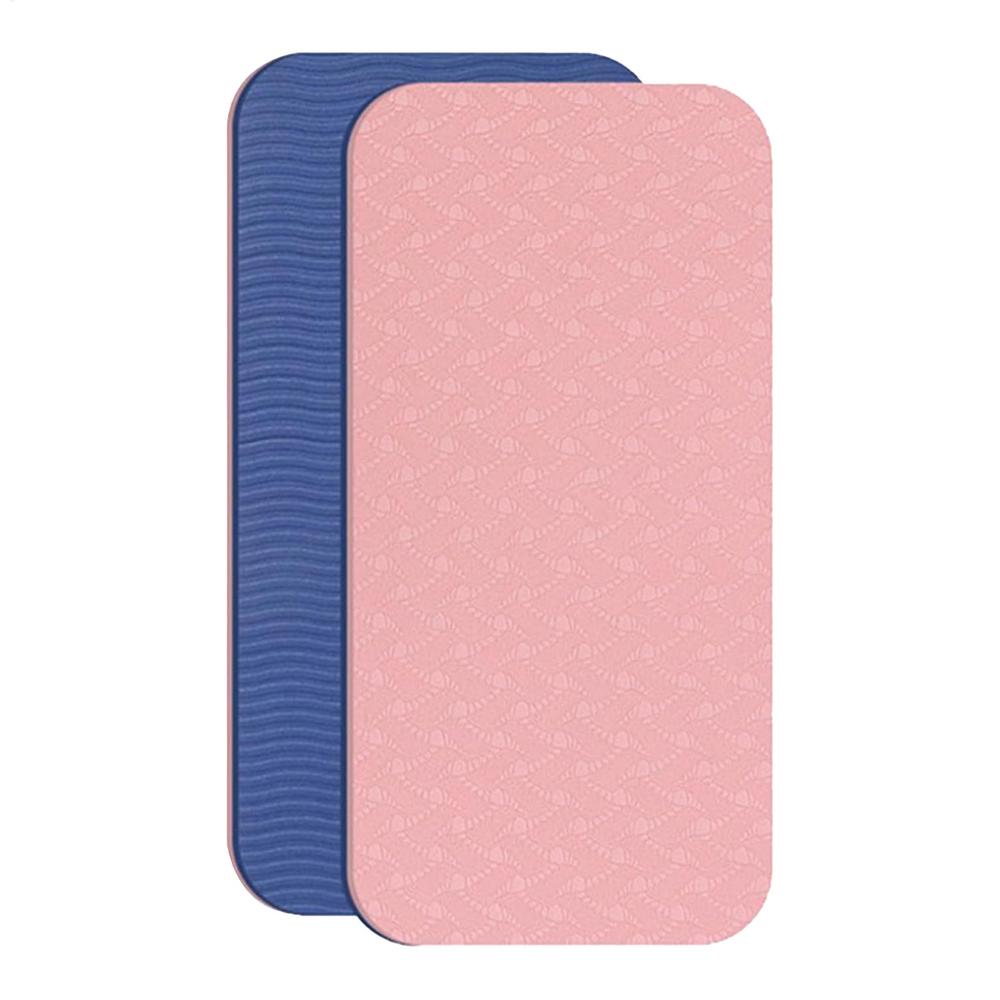 

2PCS Non-Slip Yoga Knee Pads High Density Elbow & Knee Mat For Workout Plank Push-Up Gym Indoor Exercise Protection 34*17cm рожевий