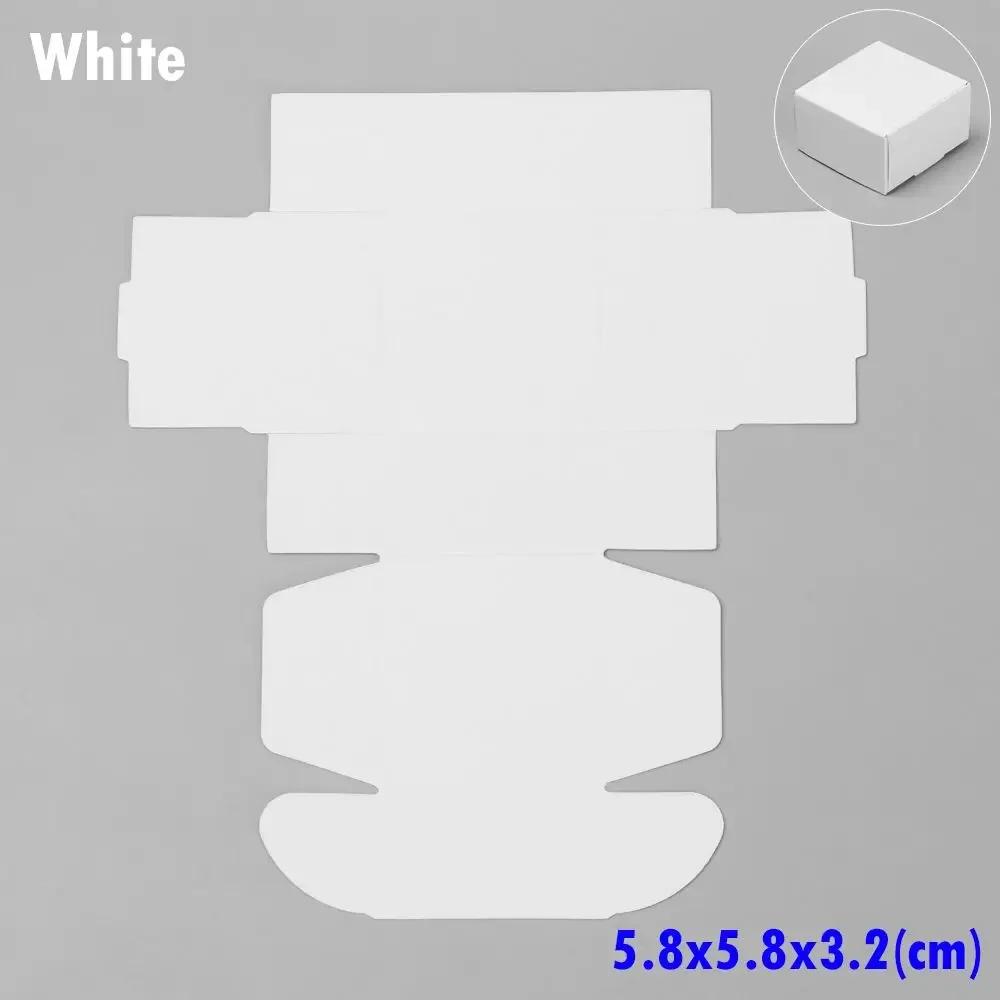 10pcs 9sizes Wedding Event Gift Craft Jewelry Candy Storage Cardboard Package Kraft Paper Box Wrapping