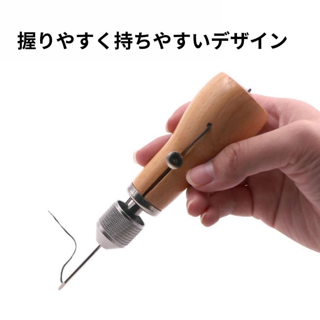 Leather Craft Sewing Machine Hand Stitcher Leather Sewing Hand Speedy Sewing Tool Needle One-handed