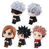 7-9cm Anime Jujutsu Kaisen Figure Itadori Yuji Gojo Satori Fushiguro Megumi Kugisaki Kawaii Toy Car Decoration PVC Model Gift