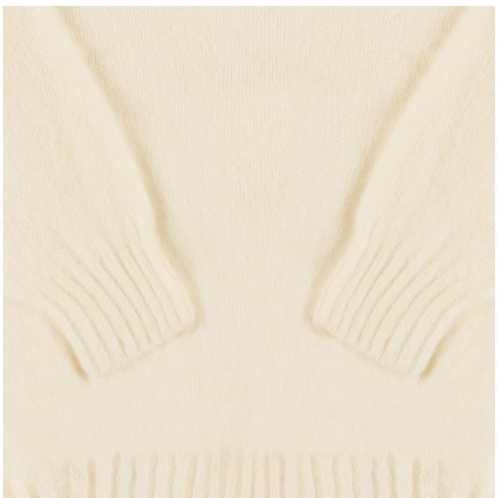 Halliove Scotland M3834 7 Shaggy Winter White Shaggy Dog Winter White Whole GarMent Men S Knit