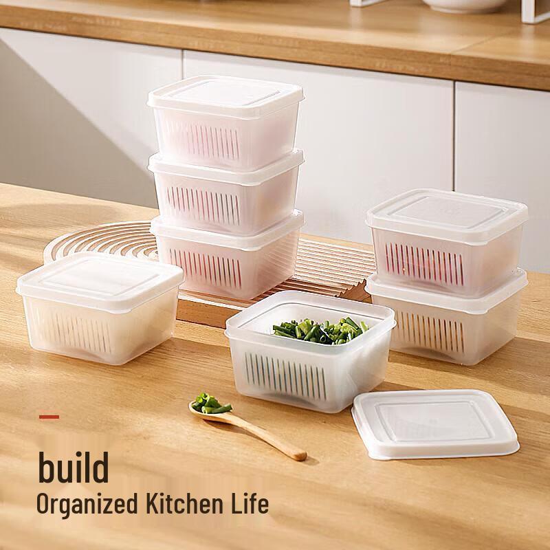 Kitchen Scallion Ginger Garlic Refrigerator Storage Containers