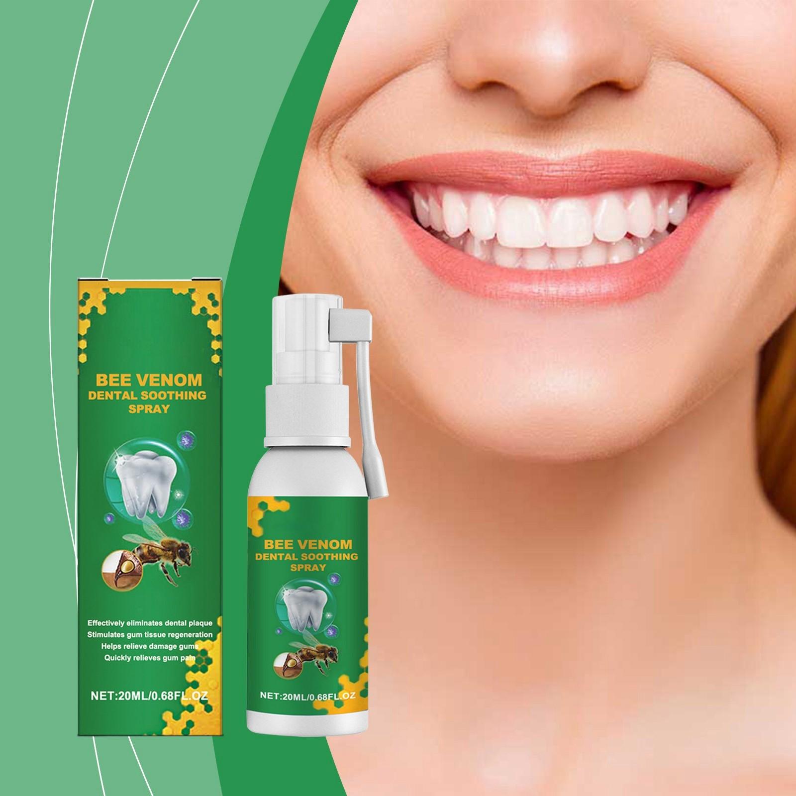 

Спрей для ухода за полостью рта Bee Soothing Spray Успокаивающий спрей для полости рта разлагает налет, снимает воспаление и покраснение, 20 мл One Size