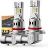 H11/H8/H9 Light Bulbs,Super Bright 6500K Cool White, Direct Replacement For Halogen Bulbs,High Visibility,70000H Lifespan, No Flicker