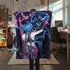 Jinx Print Flannel Blanket, High Quality Comfortable for All Seasons, Home Decor, Warmth and Comfort, Perfect for Christmas Gifts51