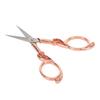 Vintage Scissors Stainless Steel Carved Handle Effort Saving Multifunction Craft Scissors for Embroidery Craft Art
