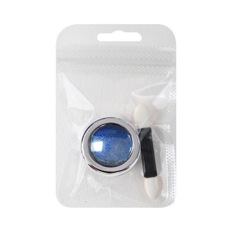 High-Gloss Titanium Gold Mirror Nail Art Powder - Ocean Star Glitter