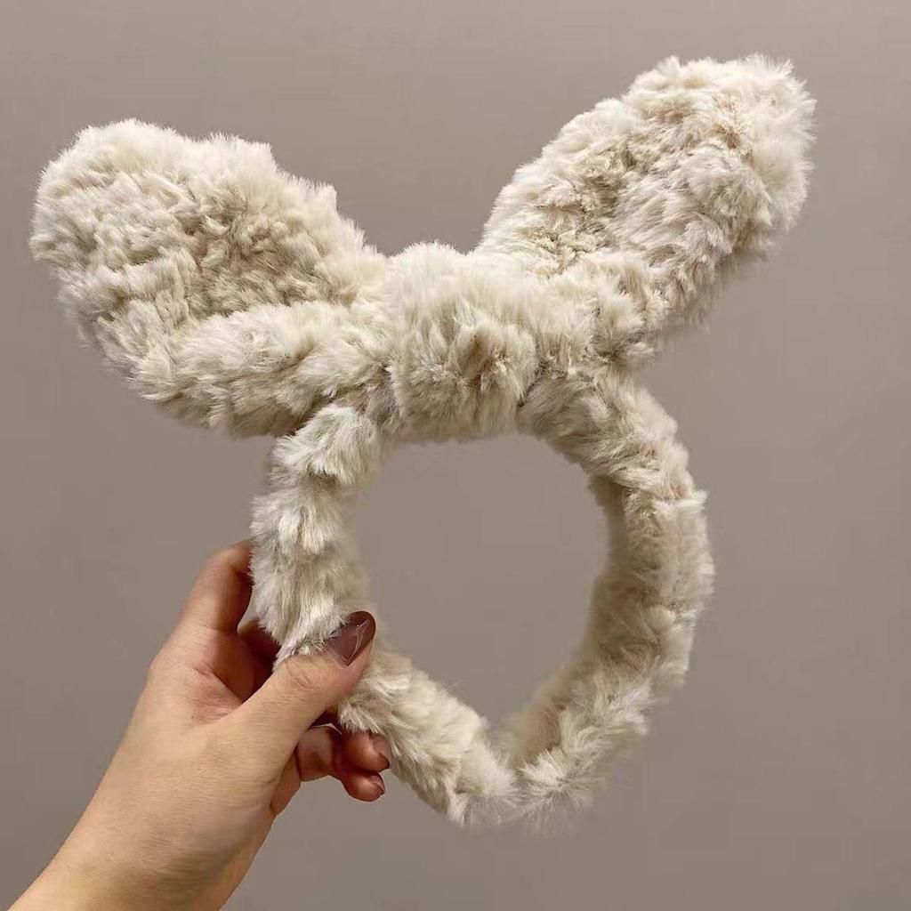 Adorable 2024 Cartoon Hair Tie & Plush Headband Set for Women - Cute Hair Accessories & Gift