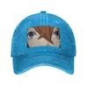 Games Genshin Impact Tartaglia  Denim Cap Casual Baseball Caps Adjustable Hat Summer Unisex Baseball Hats
