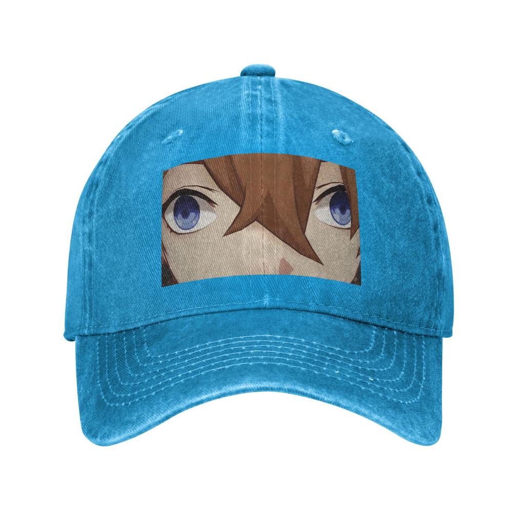 Games Genshin Impact Tartaglia Denim Cap Casual Baseball Caps Adjustable Hat Summer Unisex Baseball Hats