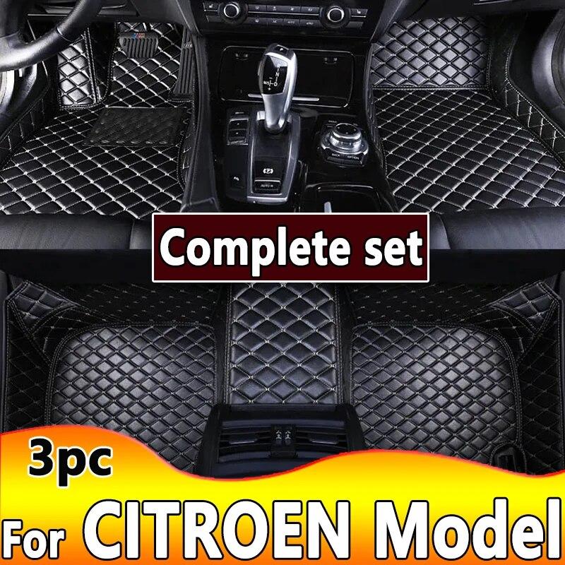 

Автомобильные коврики для CITROEN C2 C3 XR C4 (4 двери) C4 Picasso 5-местный C5 Cross Tourer DS3 DS7 C-Elysee BX Xantia Автомобильные аксессуары left hand drive