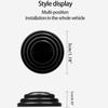 10x Car Door Shock Absorbing Silent Gasket Trunk Sound Insulation Pad Cushion Shock Absorbers Stickers Soundproof