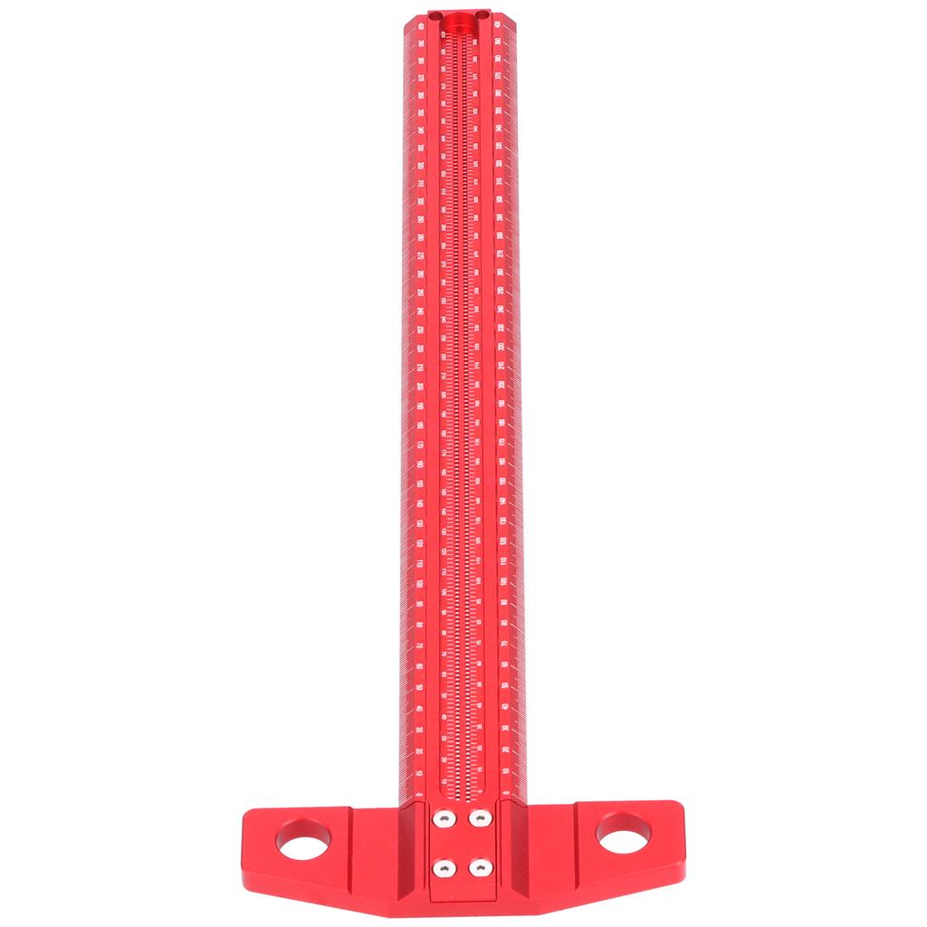 T-Winkel Lineal Aluminiumlegierung Abnehmbarer Holzbearbeitungs Anreißer Kunst Rahmung Zeichenwerkzeuge 400mm