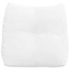 Back Cushion White 45 x 24 x 50 cm Fabric