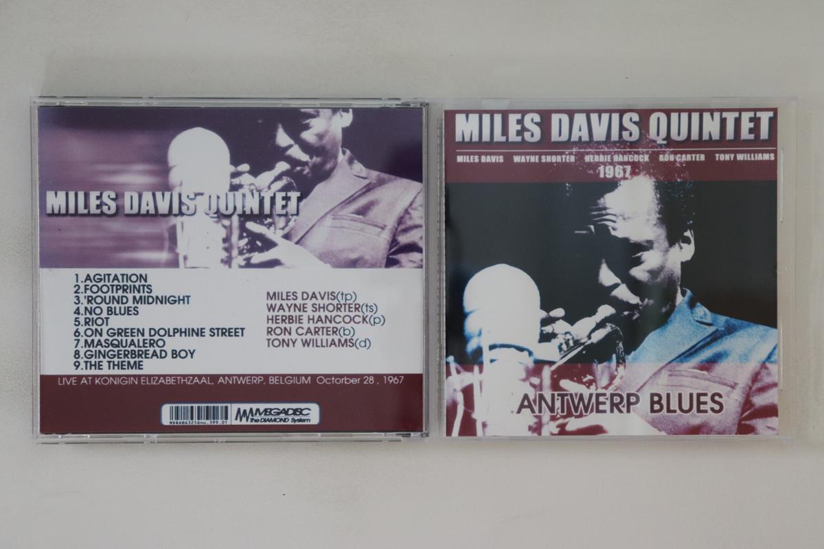 

CD MILES DAVIS Antwerp Blues 70739 MEGADISC Non Japan Jazz Used