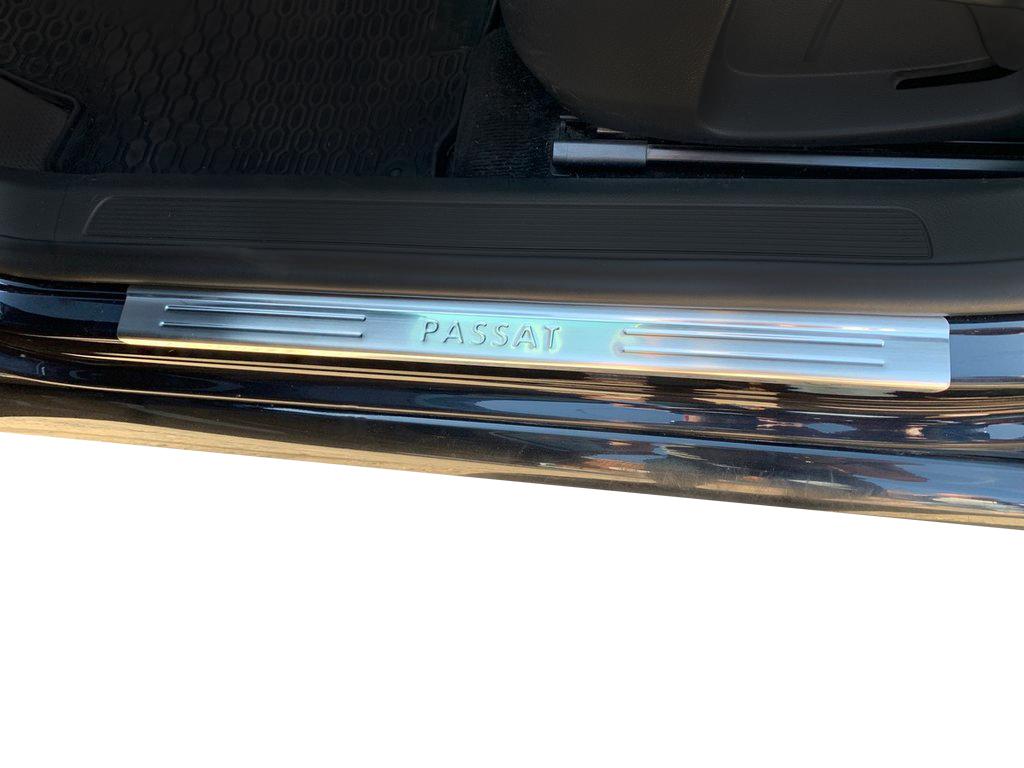 

Door sills OmsaLine type 1 (4 pcs, stainless steel) for Volkswagen Passat CC 2008-