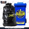 Yongchi Outdoor Extra Large Thick Black Flat Garbage Bags
