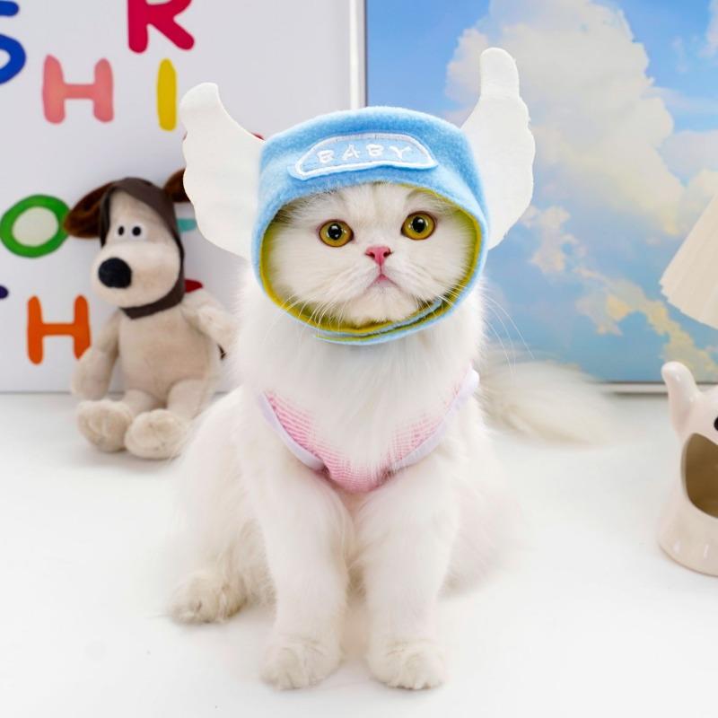 Cappelli di Girasole per Animali Domestici, Copricapo a Banana per Cani e Gatti, Copricapo per Gatti, Forniture per Teddy Bulldog Francese